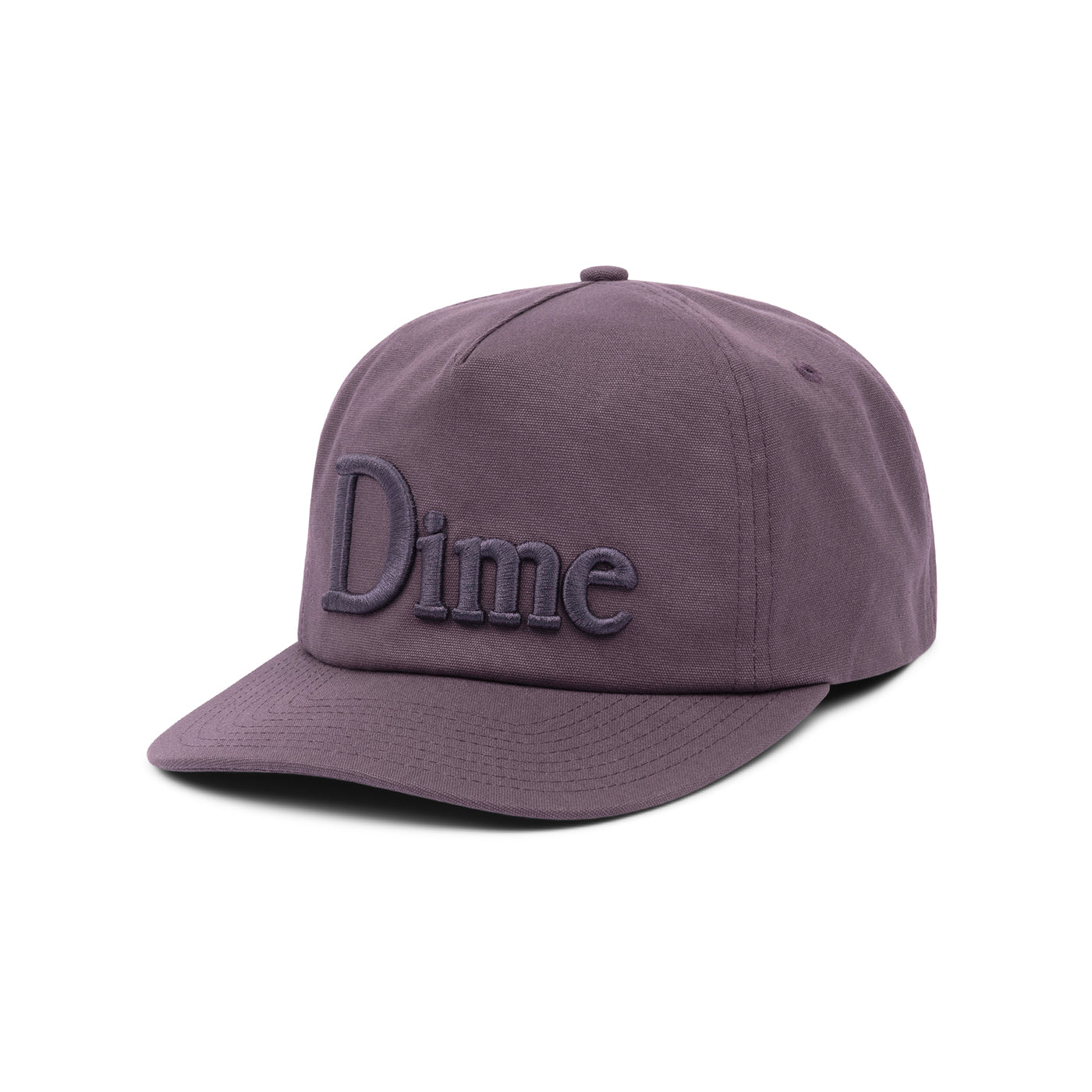 Dime - Classic 3-D Worker Hat - Eggplant Purple