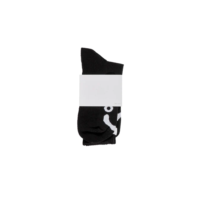 Polar Skate Co - Happy Sad Socks - Black - (US 7-9)