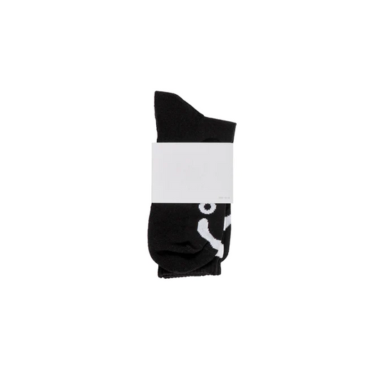 Polar Skate Co - Happy Sad Socks - Black - (US 7-9)