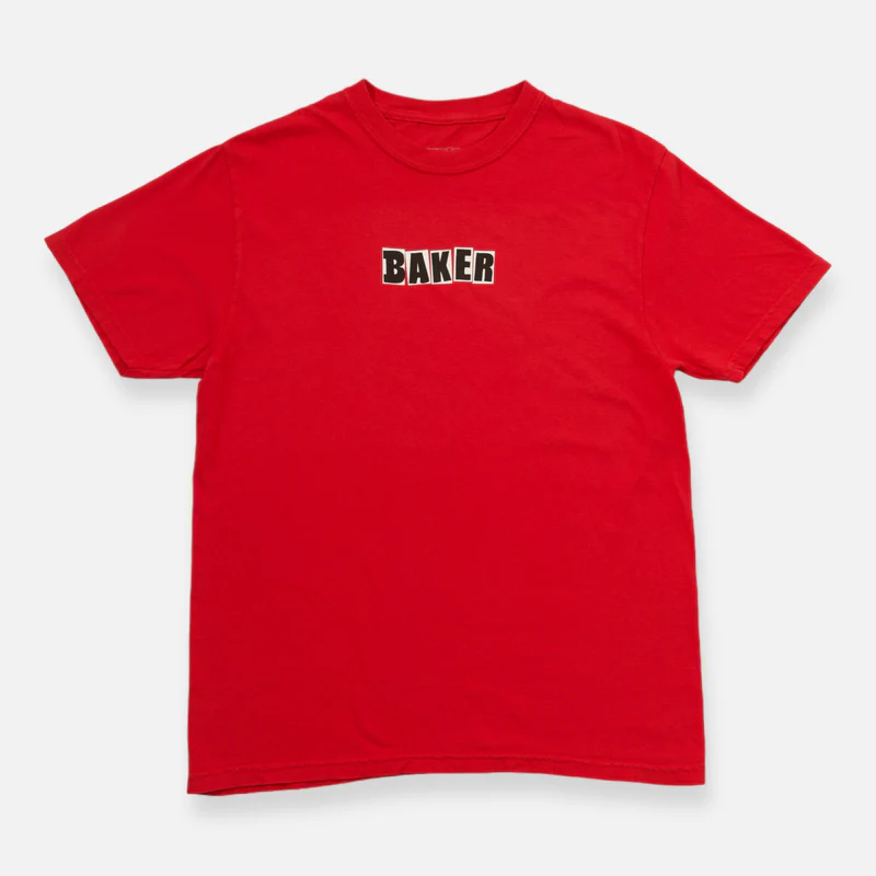 Baker Skateboards - Brand Logo T-shirt - Red Wash