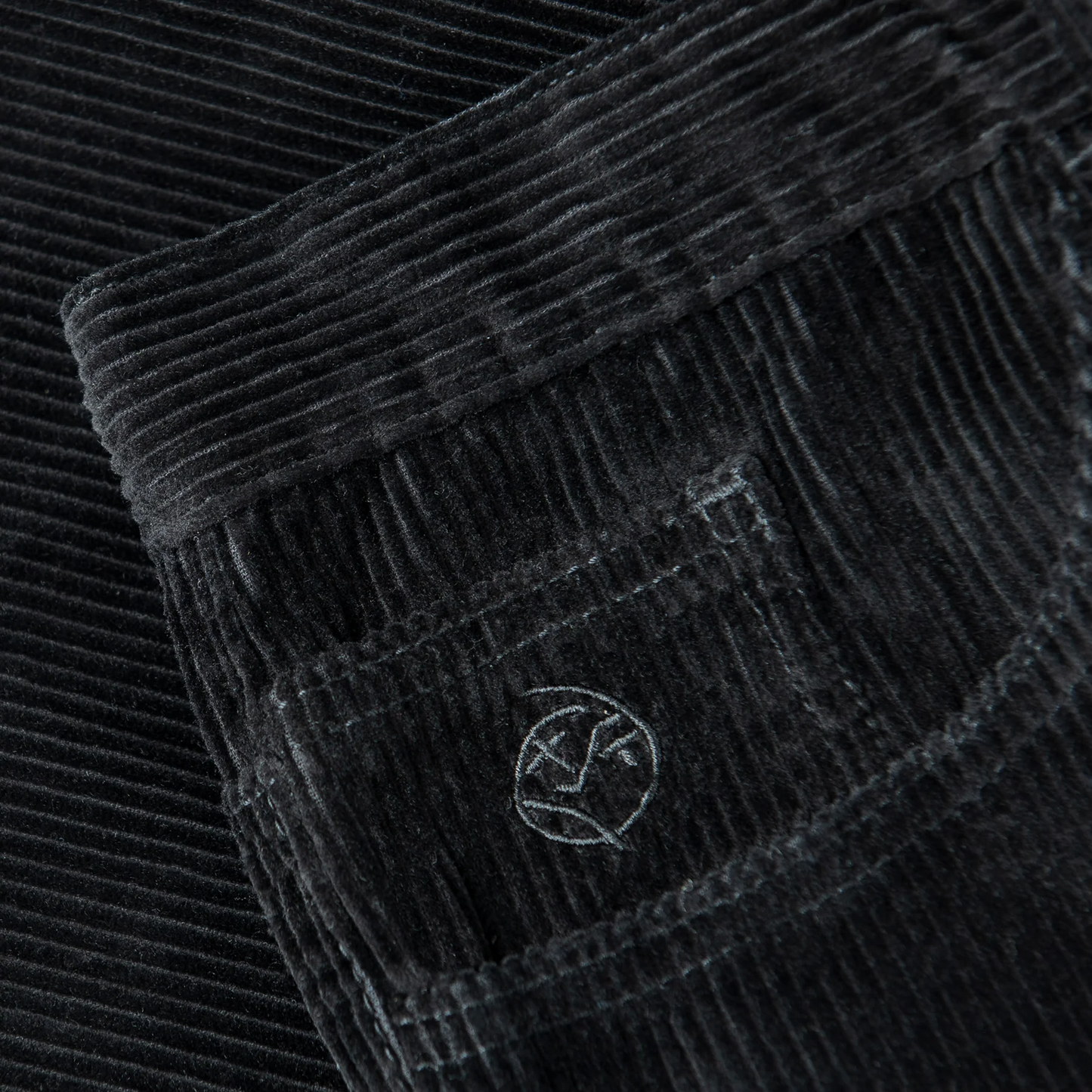 Polar Skate Co - Big Boy Cord Shorts - Black