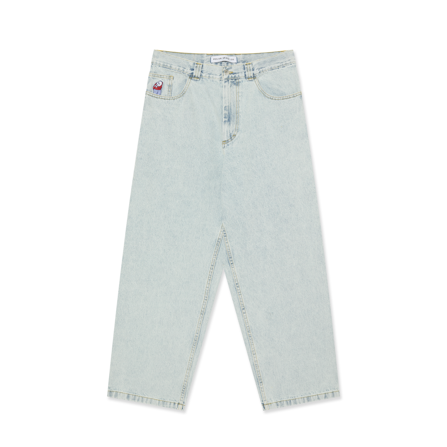 Polar Skate Co - Big Boy Pants OG LOGO - Light Blue