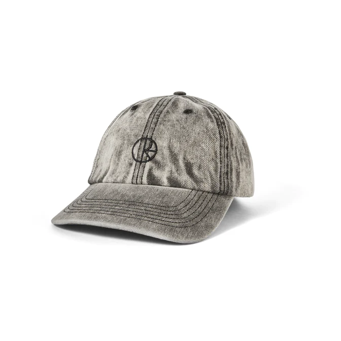 Polar Skate Co. - Sam Cap / Denim Hat - Light Acid Black