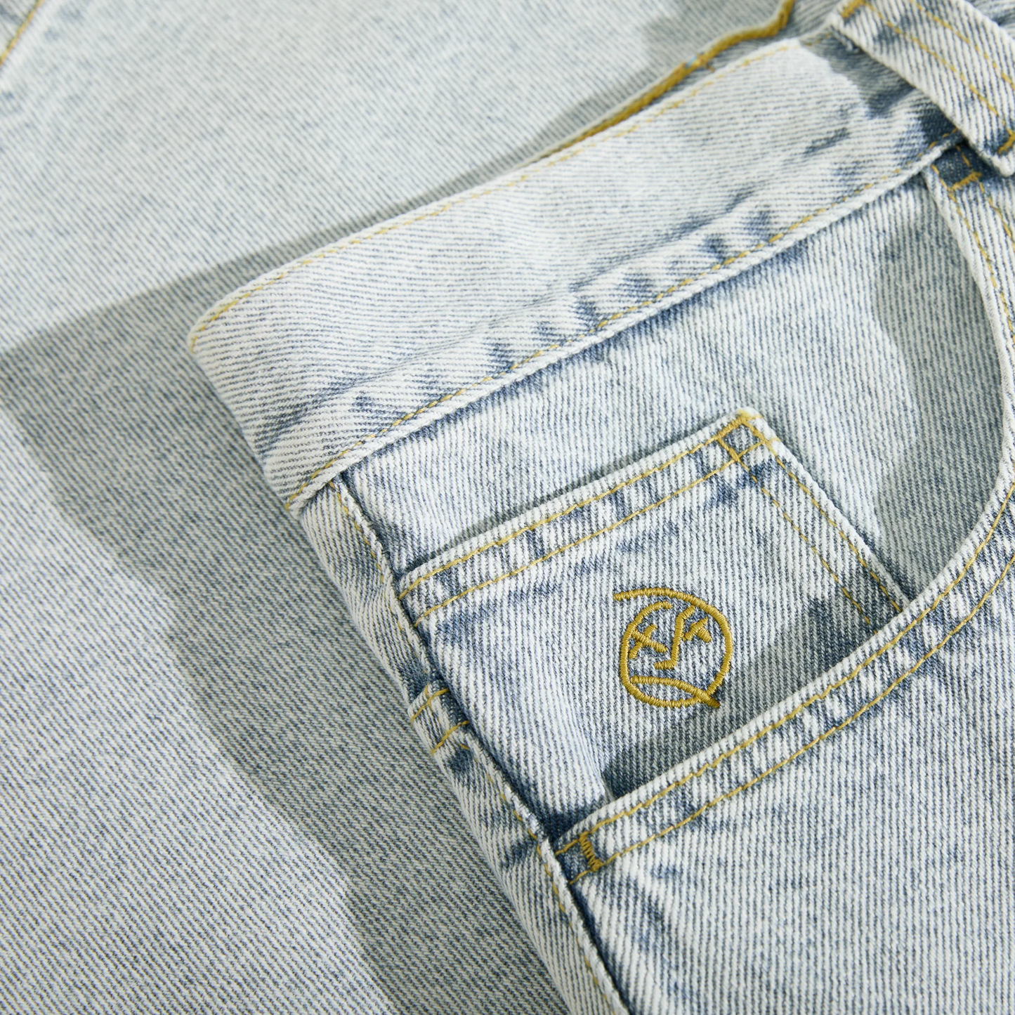 Polar Skate Co - Big Boy Denim Shorts - Light Blue