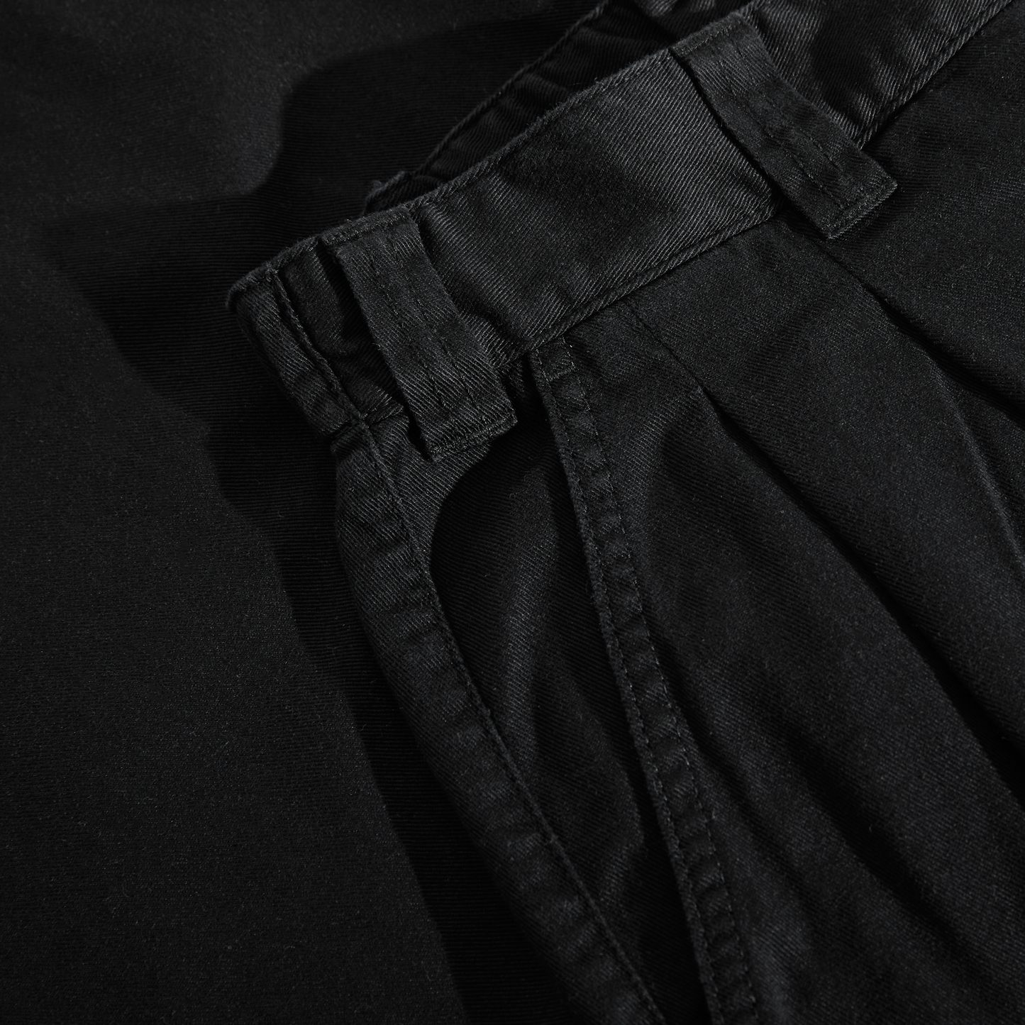 Polar Skate Co Railway Chinos – Black – Tapered Fit Pants