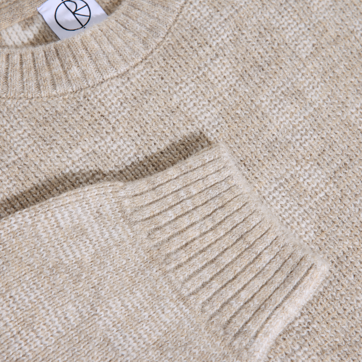 Polar Skate Co - George Sweater - P Pattern - Sand