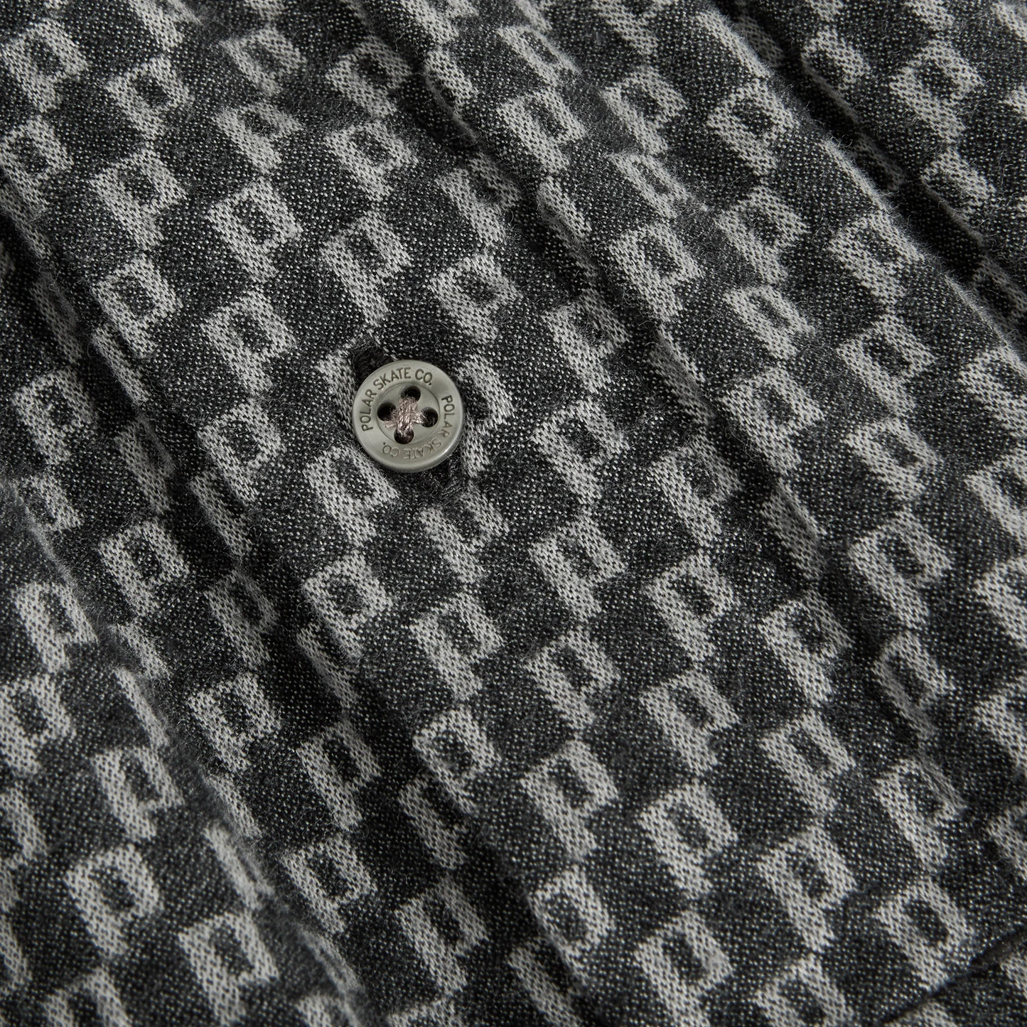 Polar Skate Co - Pyjama Pants - P Pattern - Black/White