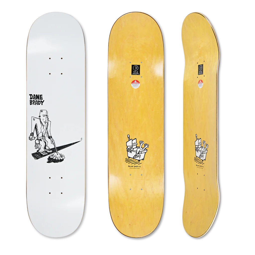 Polar Skate Co. - Dane Brady Mopping Deck 8.25"