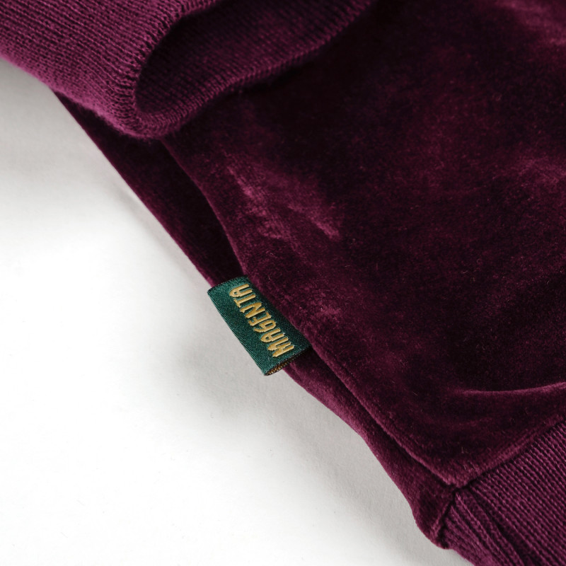 Magenta Skateboards - Le Baiser Velours Polo Shirt - Burgundy