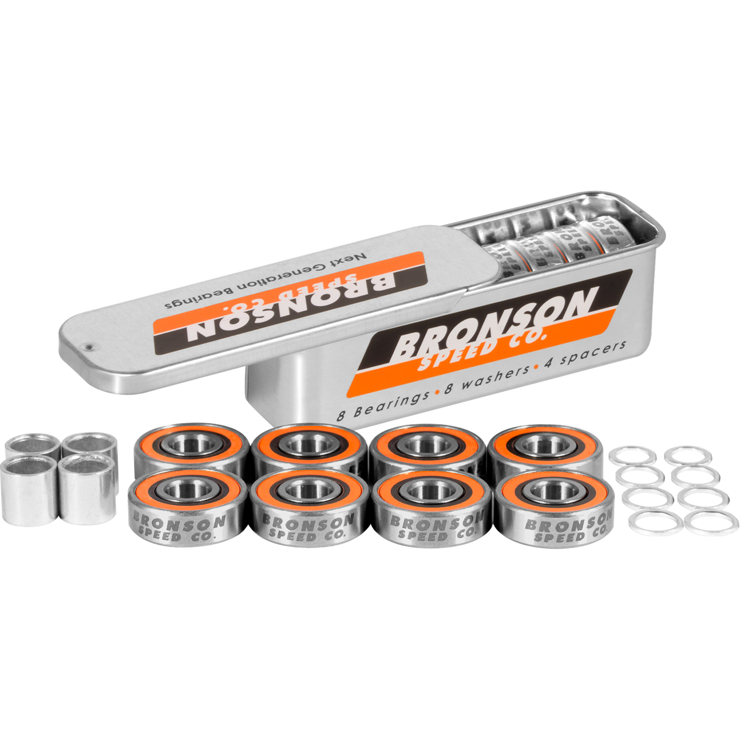 Bronson Speed Co. G3 Bearings Single Set Tin