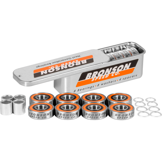 Bronson Speed Co. G3 Bearings Single Set Tin
