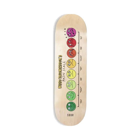 Sour Solution - Nisse Pain Scale Deck - 8.125"