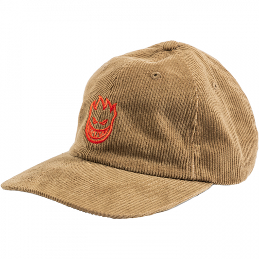 Spitfire Classic Cord Hat - Brown / Red