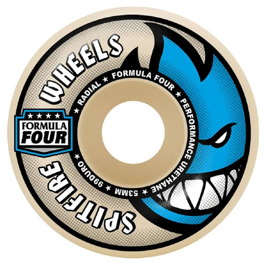Spitfire Wheels - Formula Four - Radials 99A - 53MM