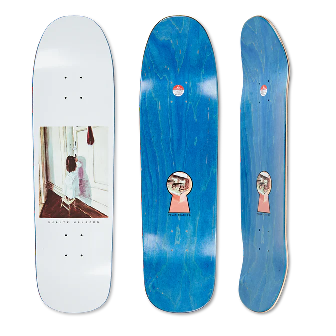 Polar Skate Co -  Hjalte Halberg Keyhole Deck - 8.625" 1991 Jr. Shape
