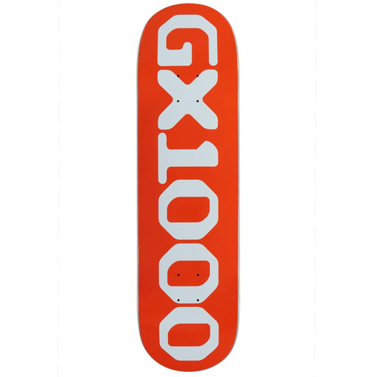 GX1000 Logo Deck - Orange 8.625"
