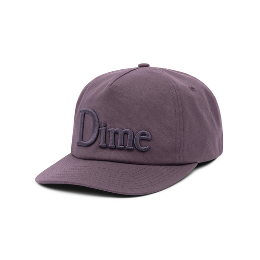 Dime - Classic 3-D Worker Hat - Eggplant Purple
