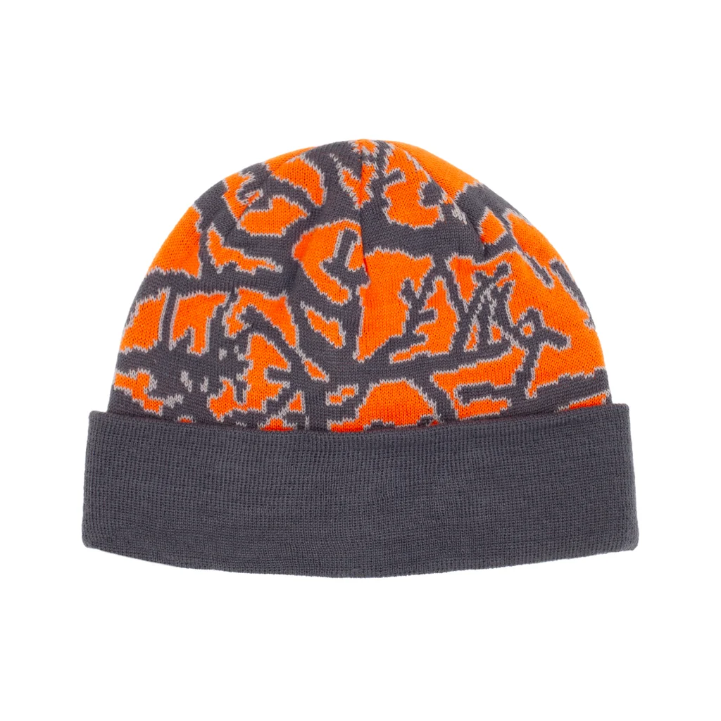 GX1000 - Argon Beanie - Grey / Orange