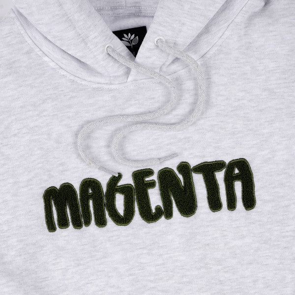 Magenta Skateboards - Terry Brush Hoodie - Ash Grey