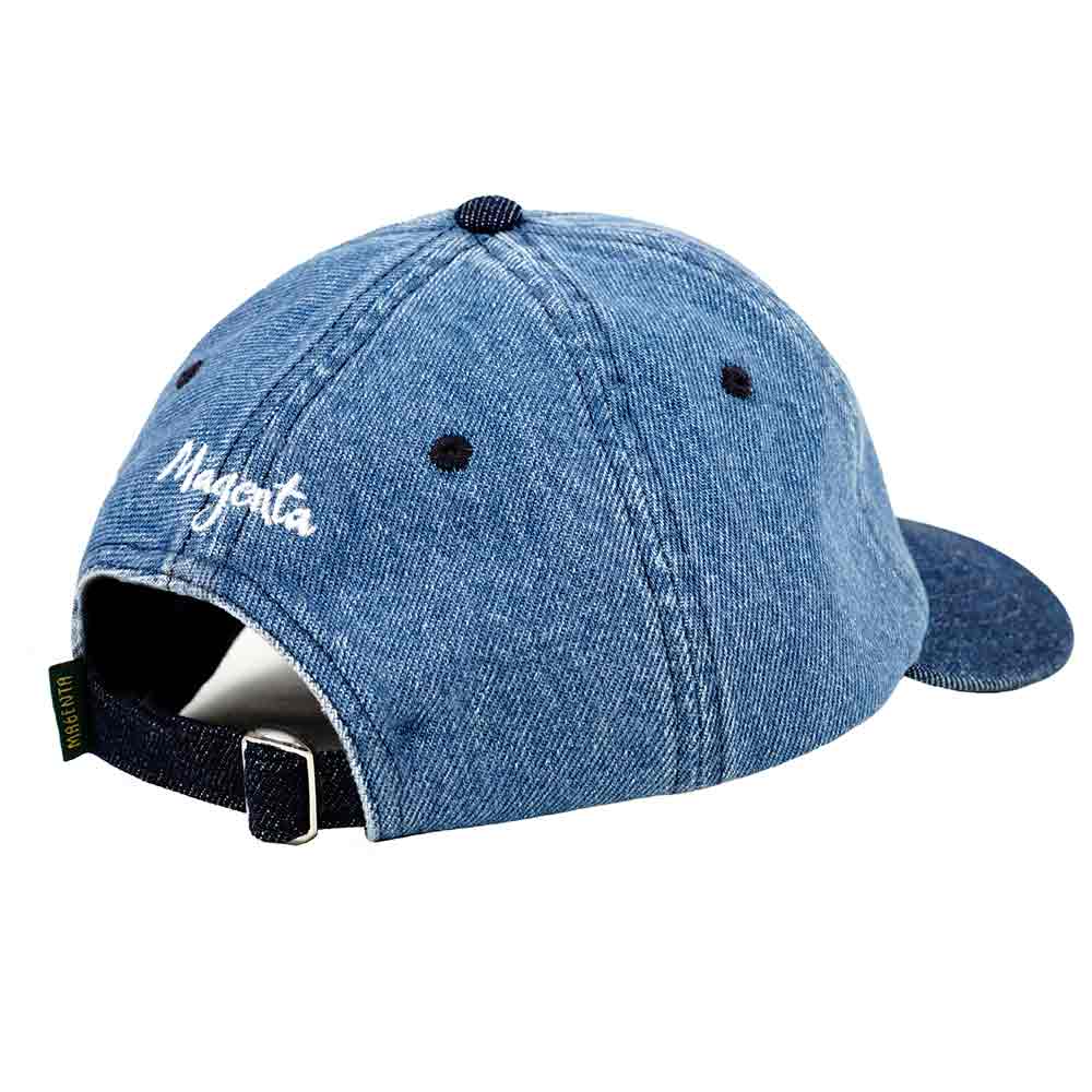 Magenta Skateboards - Chess Dad Hat - Blue Denim