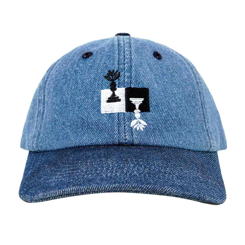 Magenta Skateboards - Chess Dad Hat - Blue Denim
