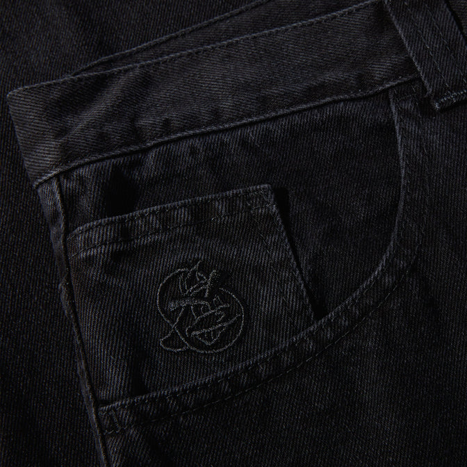 Polar Skate Co - 93 Denim Jeans - Pitch Black - Pants