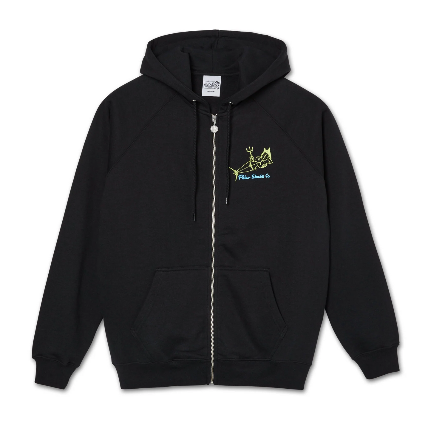 Polar Skate Co - Devil Woman Zip Hoodie - Black