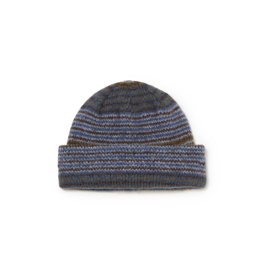 Polar Skate Co. - George Beanie - Blue Green Stripe