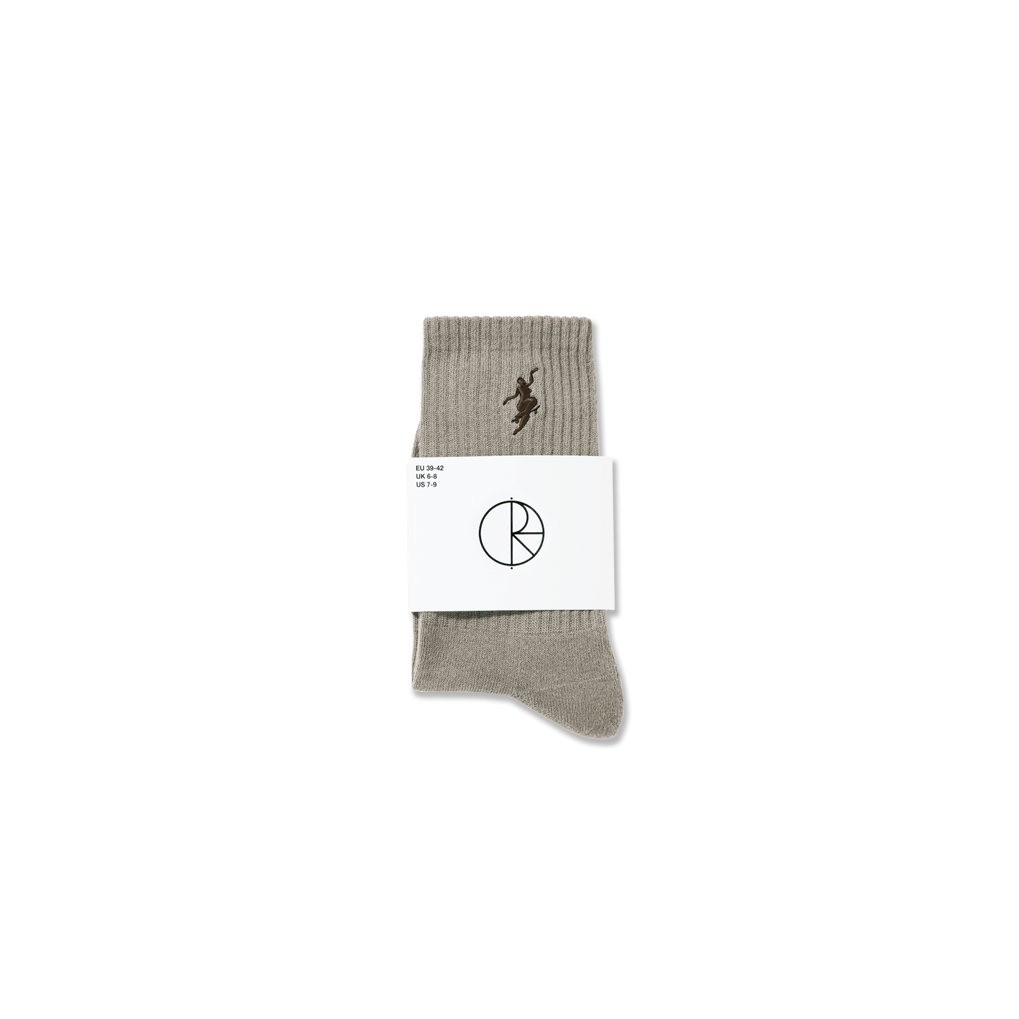Polar Skate Co - Rib Socks - No Comply - Sand