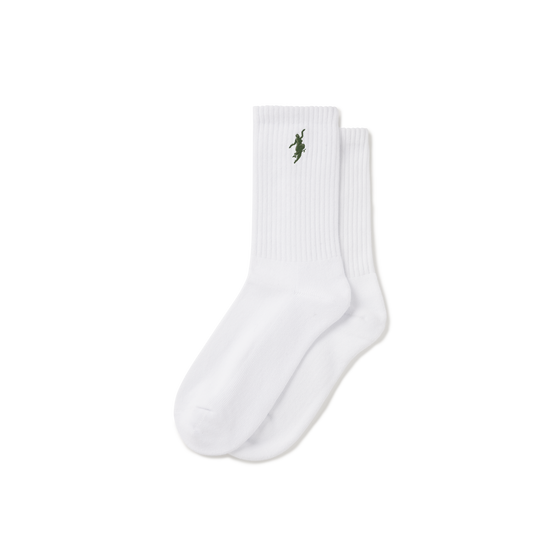 Polar Skate Co - Rib Socks - No Comply - White/Green