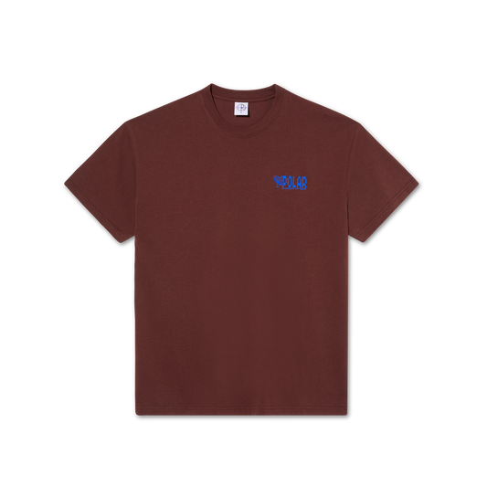 Polar Skate Co -  Anyone Out There T-Shirt - Wine