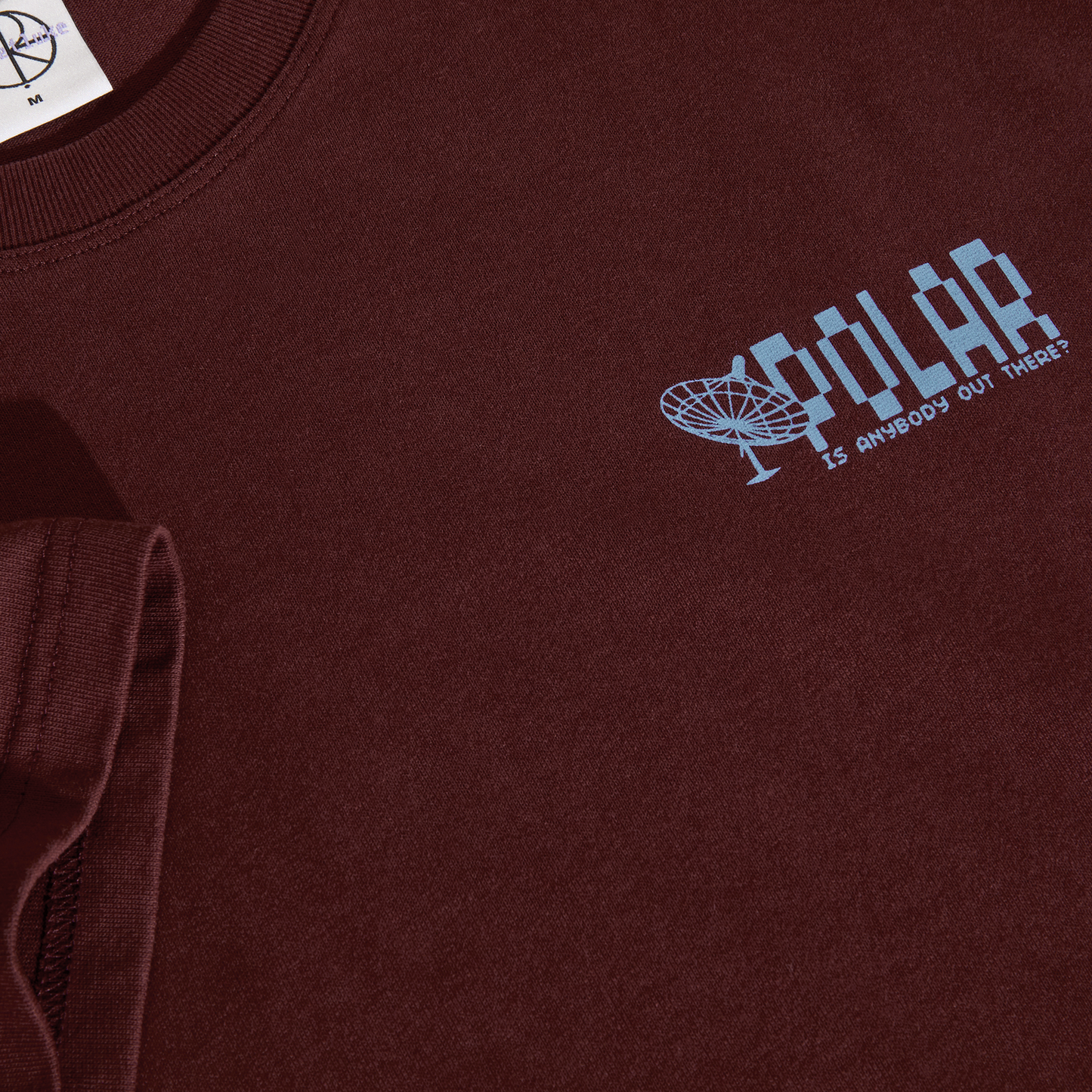 Polar Skate Co -  Anyone Out There T-Shirt - Wine