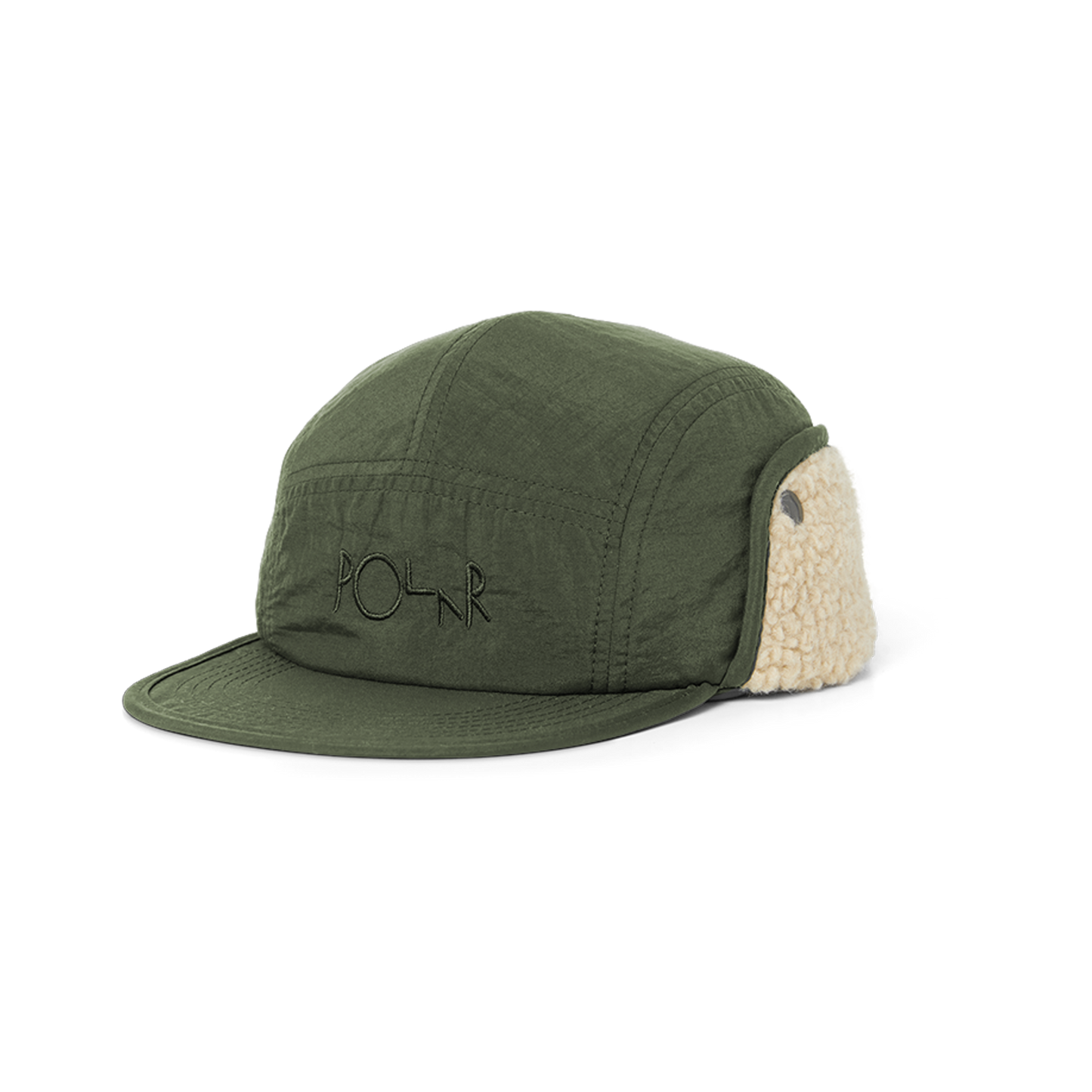 Polar Skate Co. - Vilde Flap Fleece Cap - Army Green