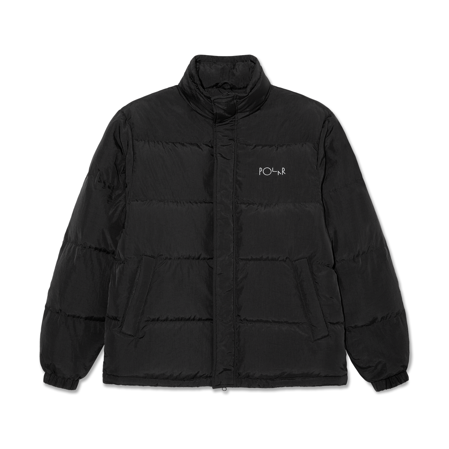 Polar Skate Co - Basic Puffer Jacket - Black