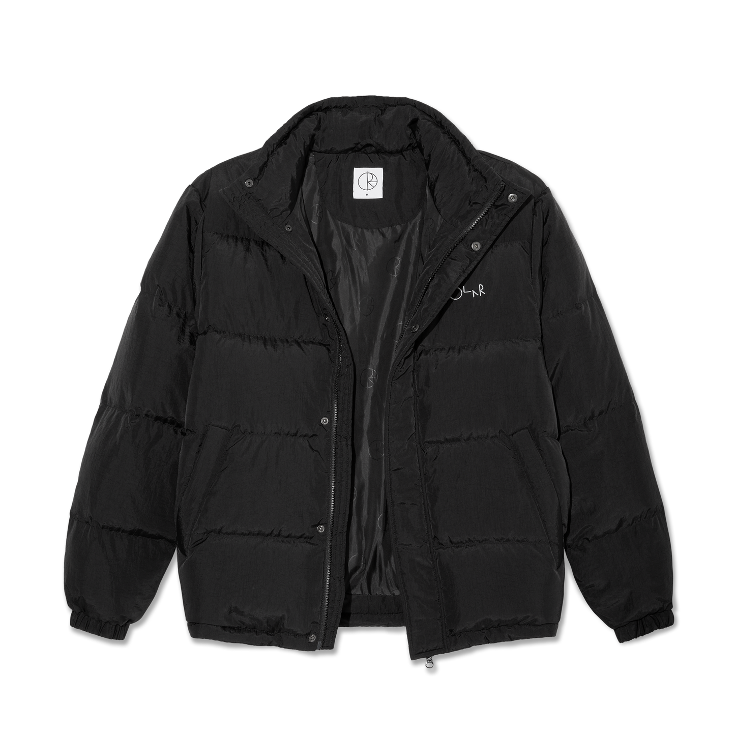 Polar Skate Co - Basic Puffer Jacket - Black