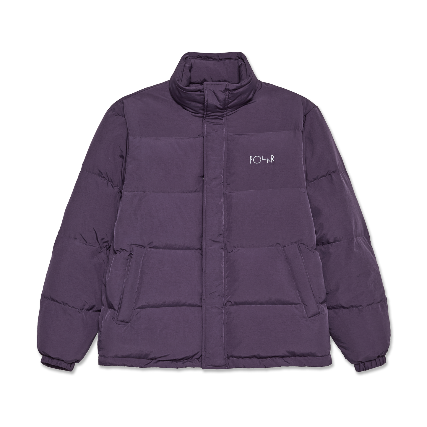 Polar Skate Co - Basic Puffer Jacket - Dark Violet