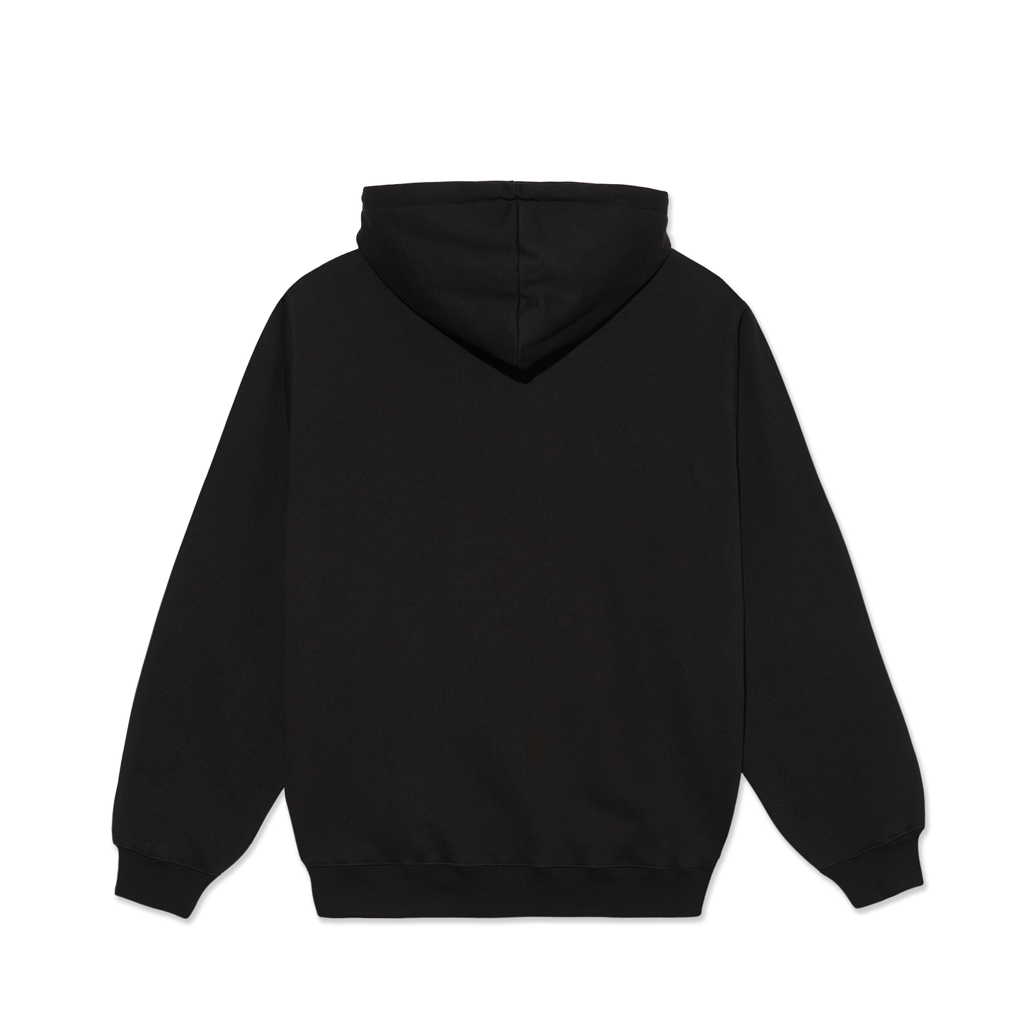 Polar Skate Co - Dave Hoodie - Metal Logo - Black