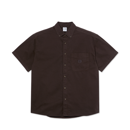 Polar Skate Co - Ted Shirt - Chocolate
