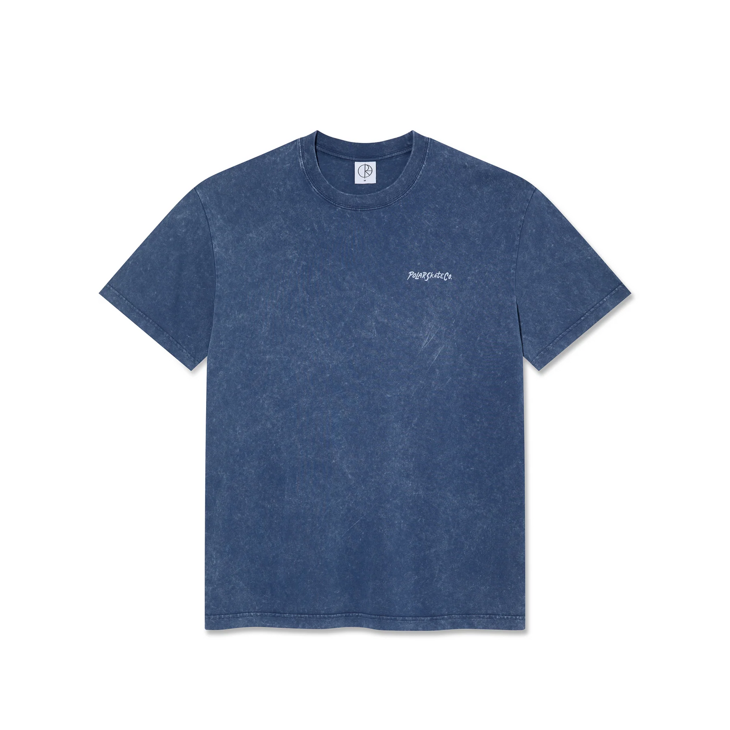 Polar Skate Co. - Acid Wash Surf Logo T-shirt  - Dark Blue