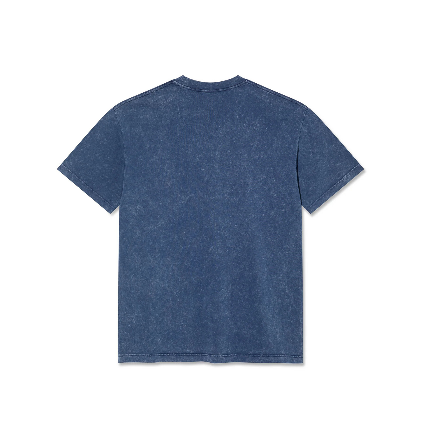 Polar Skate Co. - Acid Wash Surf Logo T-shirt  - Dark Blue