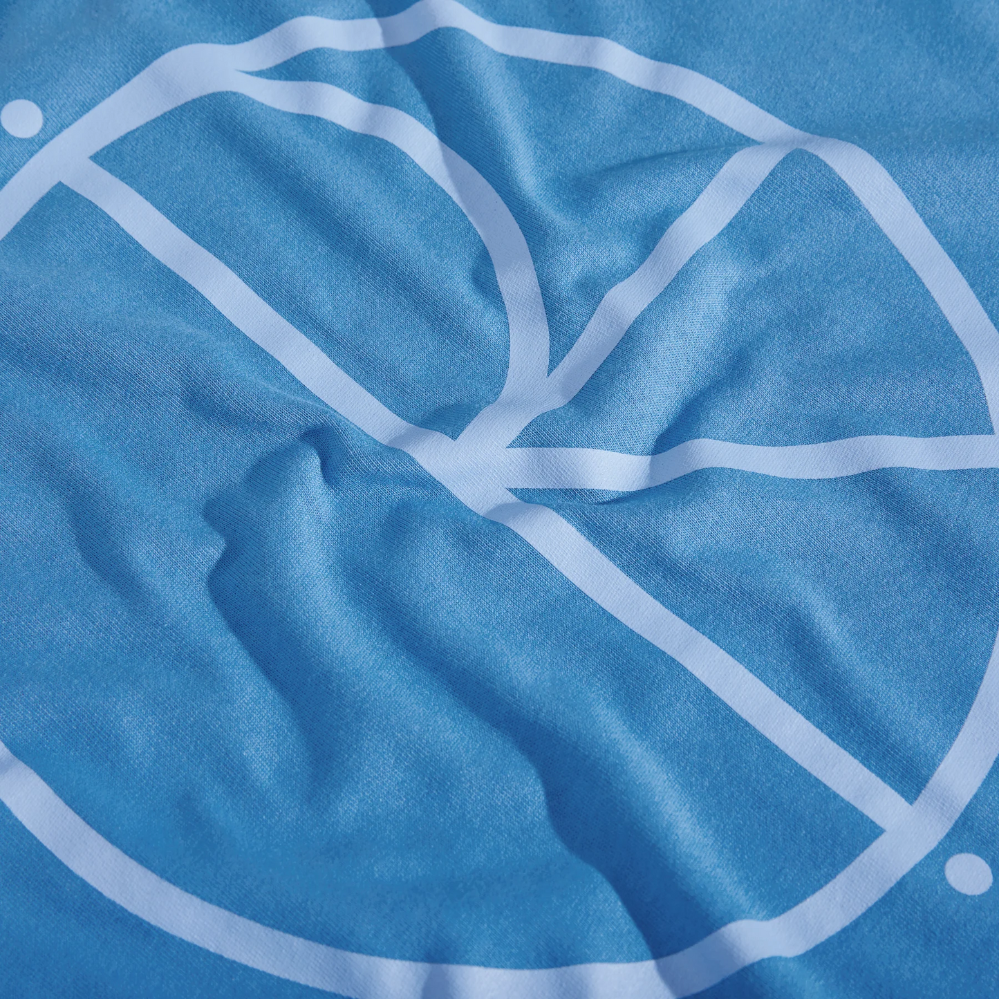 Polar Skate Co - Contrast Stroke Logo T-shirt - French Blue
