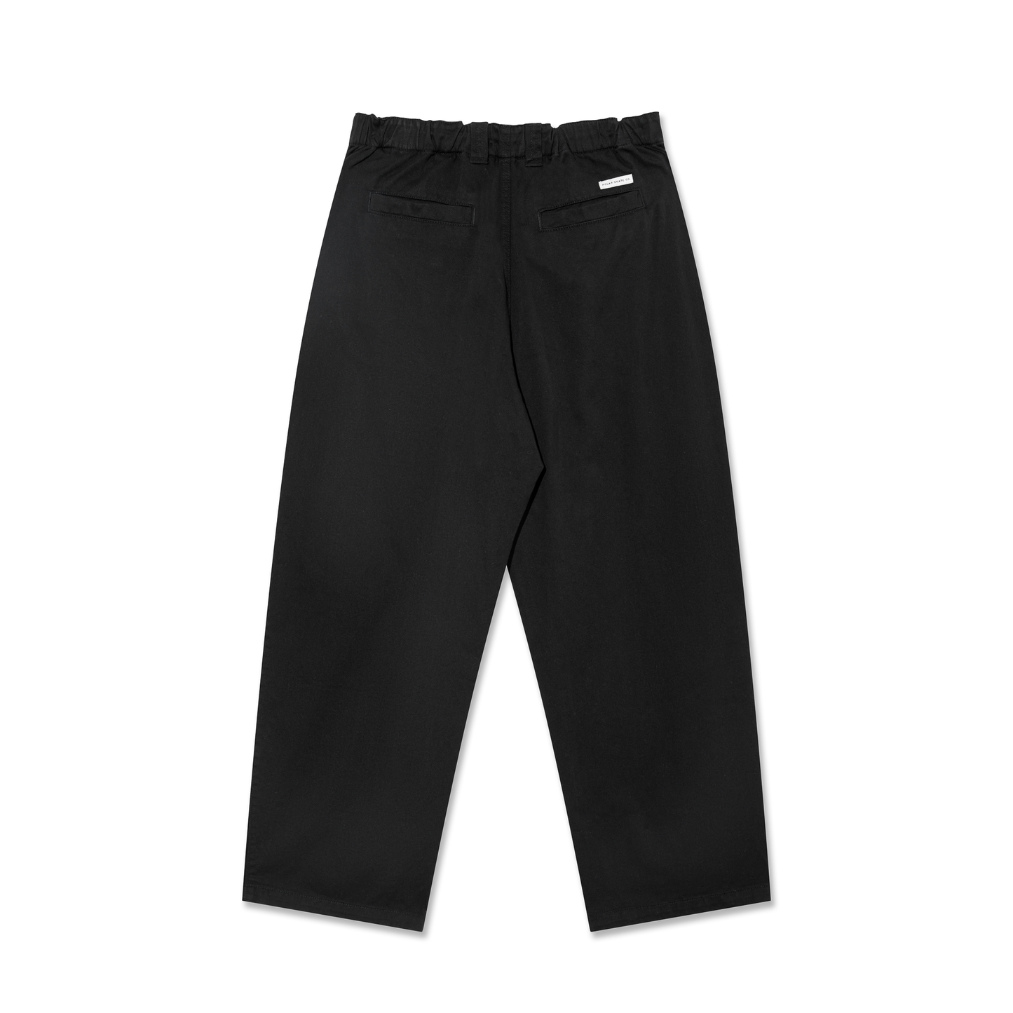 Polar Skate Co Railway Chinos – Black – Tapered Fit Pants