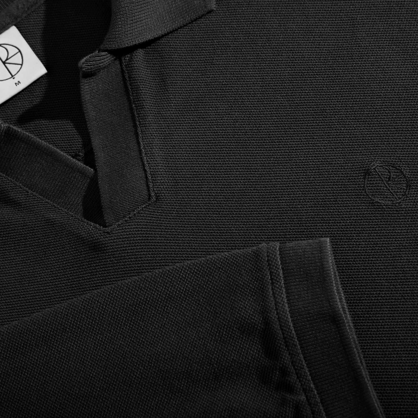 Polar Skate Co. - Serge Polo Longsleeve Shirt - Black