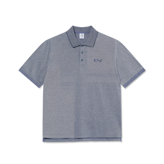 Polar Skate Co. -  Surf Polo Shirt Pique - Heather Blue