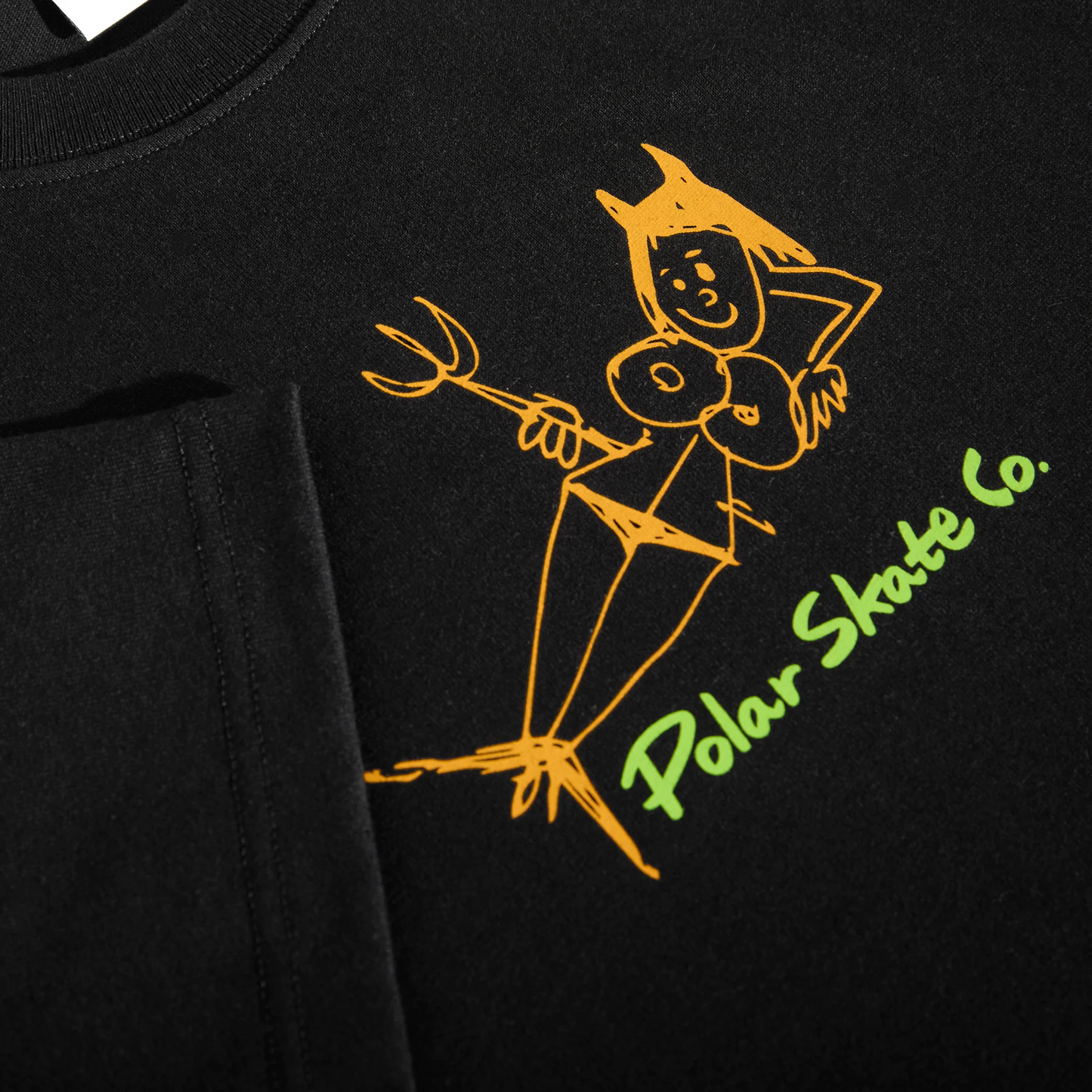 Polar Skate Co - Devil Woman T-Shirt - Black
