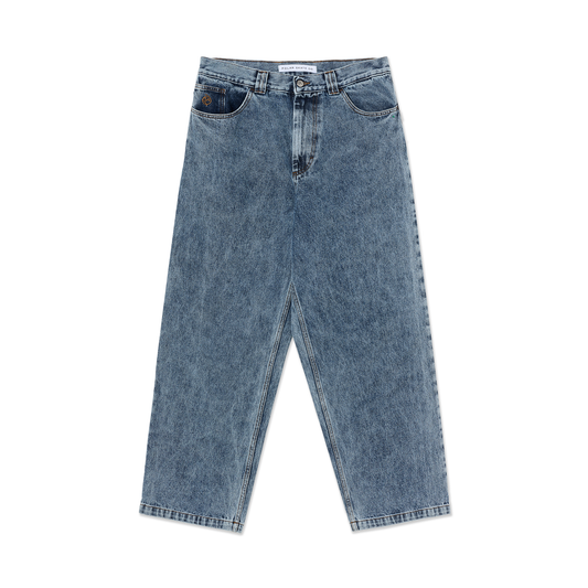 Polar Skate Co - Big Boy Jeans - Heavy Washed Blue - Pants