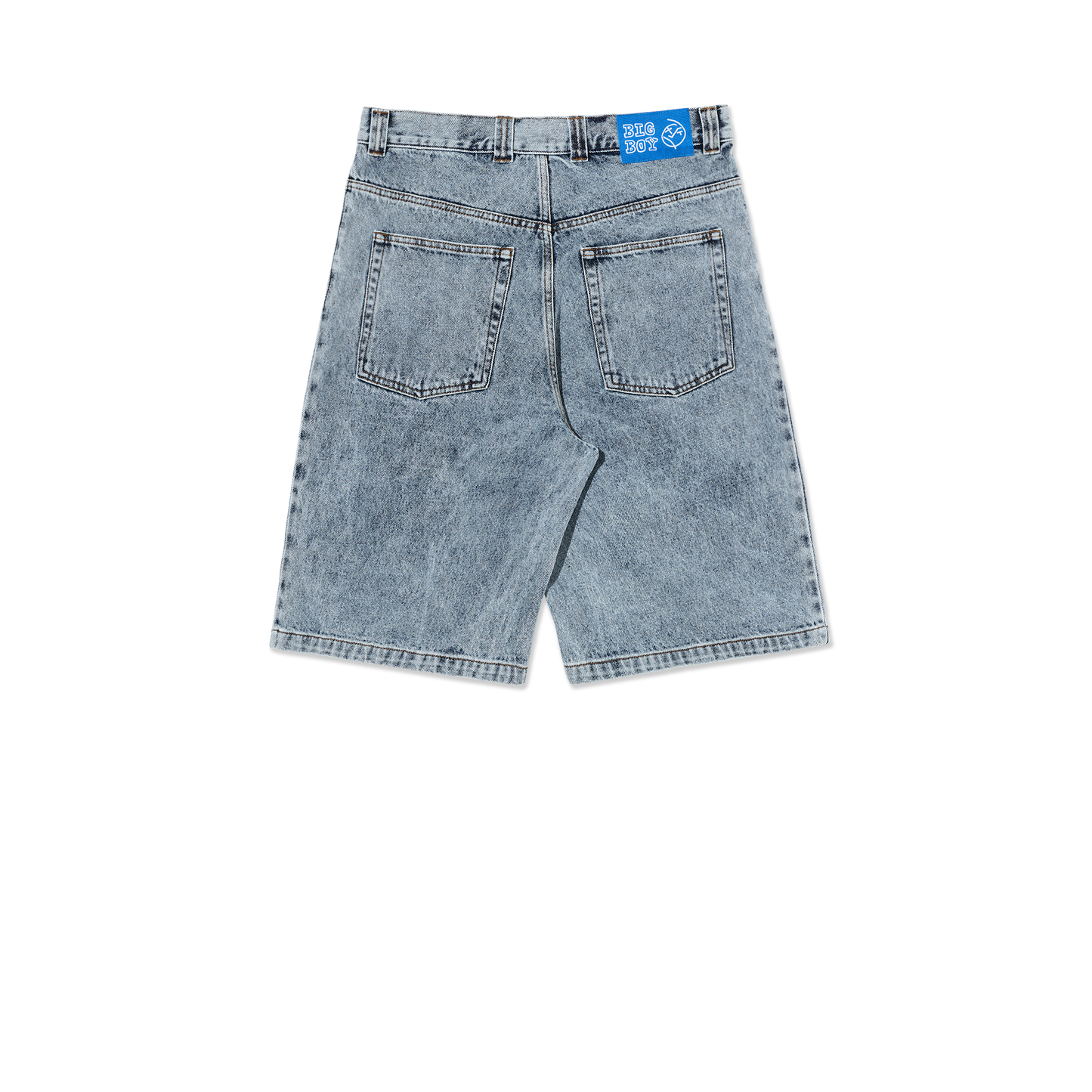 Polar Skate Co - Big Boy Denim Shorts - Heavy Washed Blue