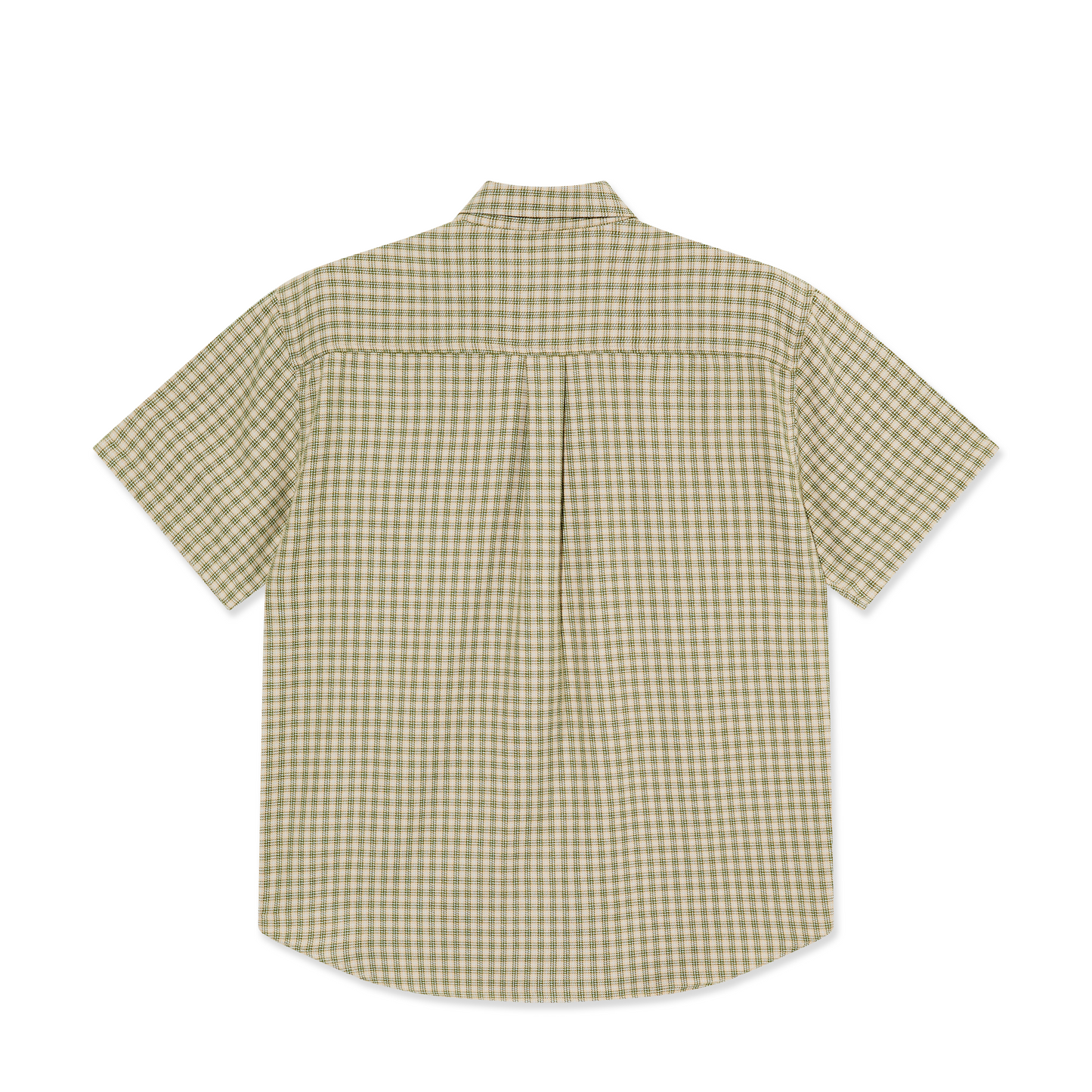 Polar Skate Co - Mitchell Flannel Shirt - Beige / Green