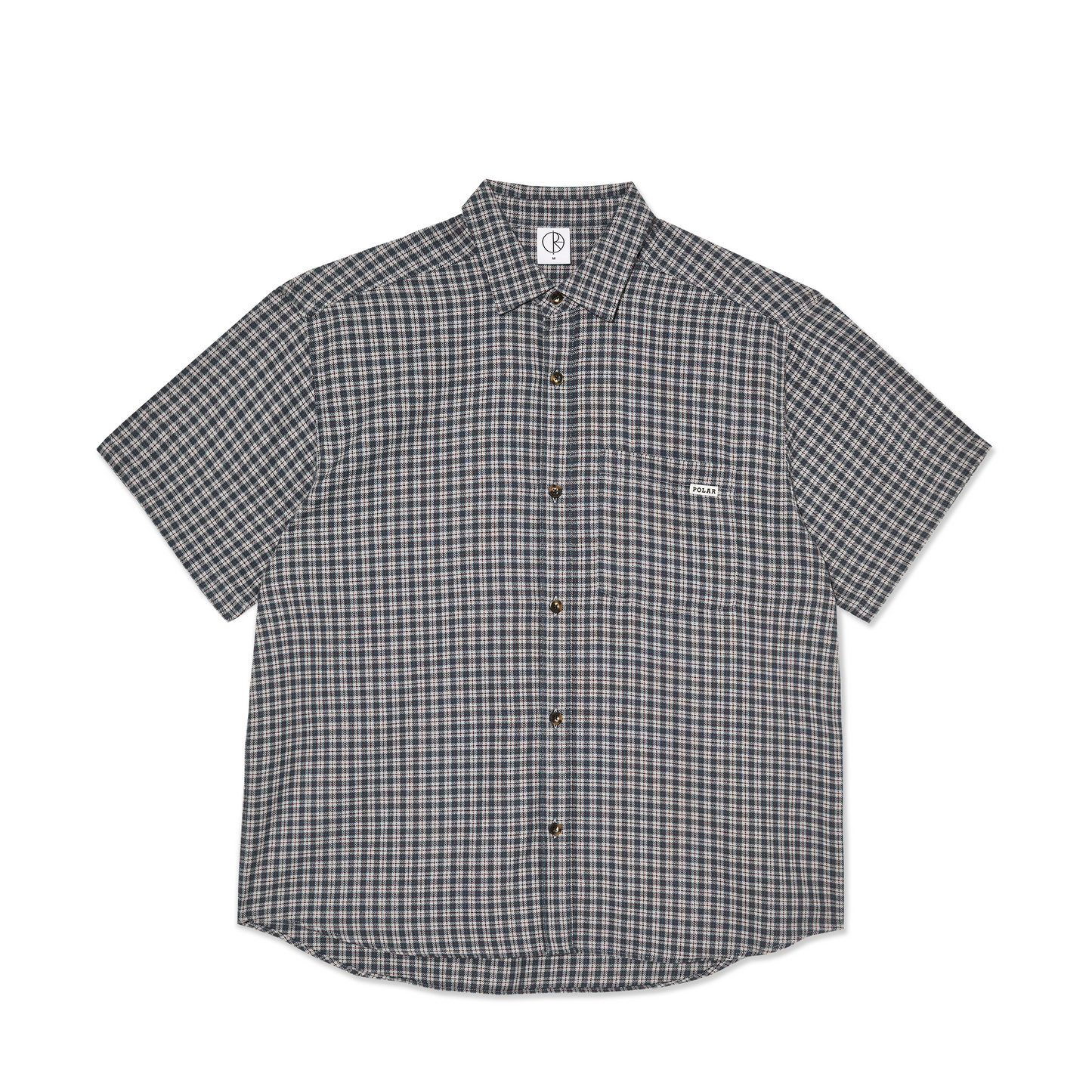 Polar Skate Co - Mitchell Flannel Shirt - Petrol / Bordeaux