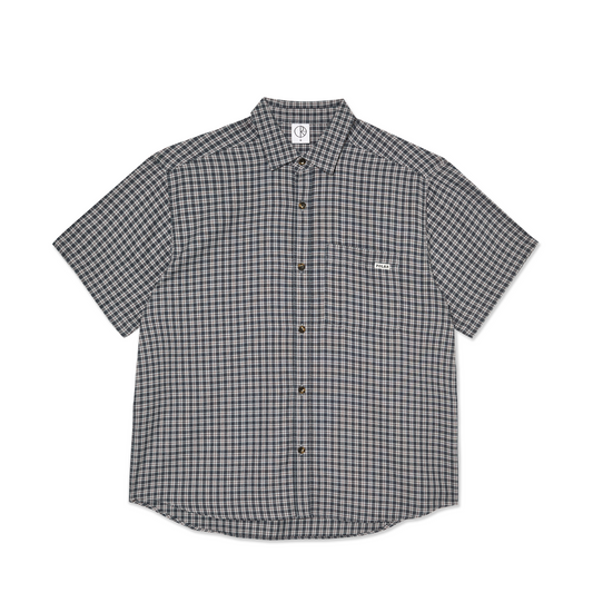 Polar Skate Co - Mitchell Flannel Shirt - Petrol / Bordeaux